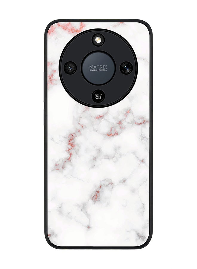 Stylizedd For Honor X9d / Magic8 Lite / X70 Case,Slim fit Camera Protection, Shockproof Thin Phone cover  - Marble Print Rose Grey - Image 1